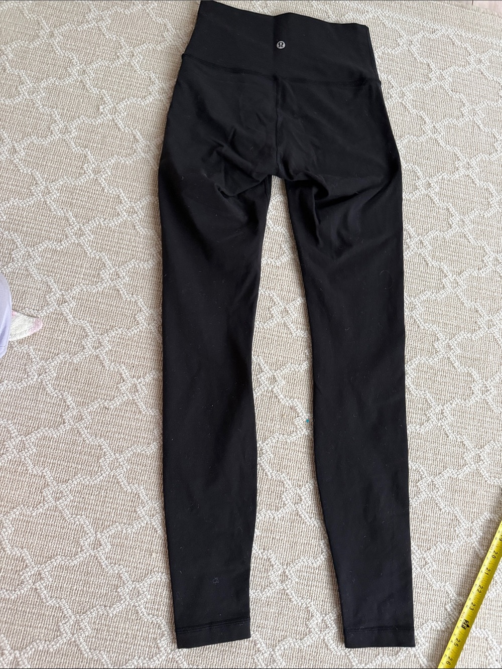 lululemon athletica Girls' Black Full-Length Leggings